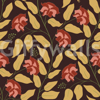 Evokes a feeling of warmth and serene beauty.