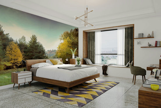 A breathtaking and tranquil wall mural., GD2704