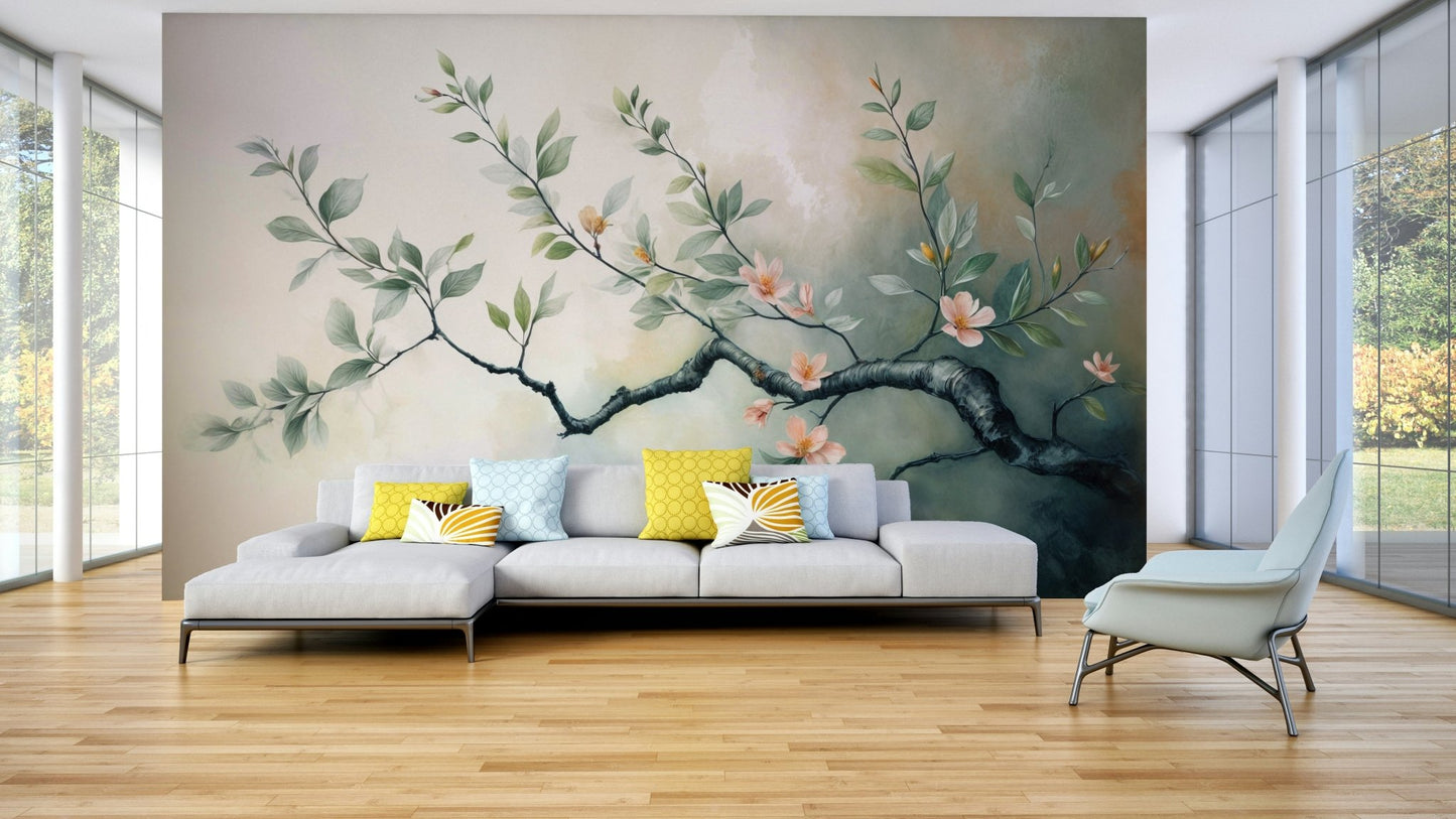 The feeling is one of fresh elegance.

