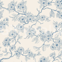 Soft blossom detailing makes Serene Blossom Branches wallpaper easy to style, GD9274