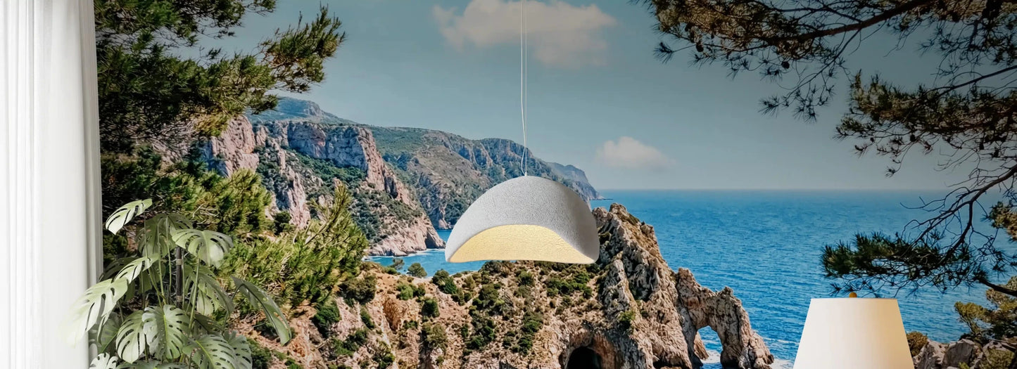 Serene Coastal Archway Wall Mural