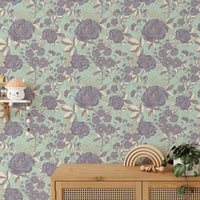 Wallpaper with a calming and artistic feel.

