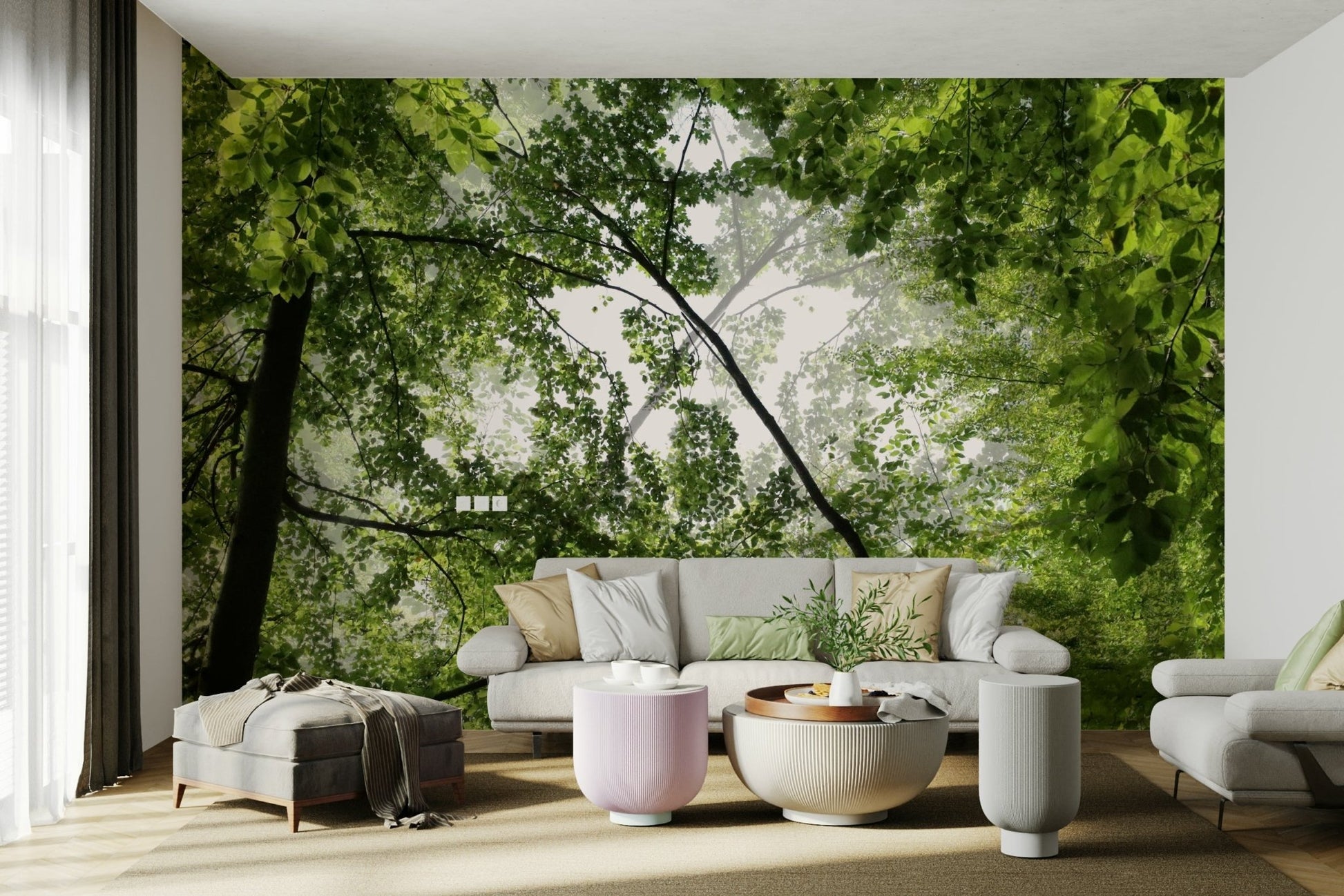 Sense of peace, tranquility, and freshness.

