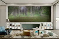 Easy-to-install mural that brings the outdoors inside

