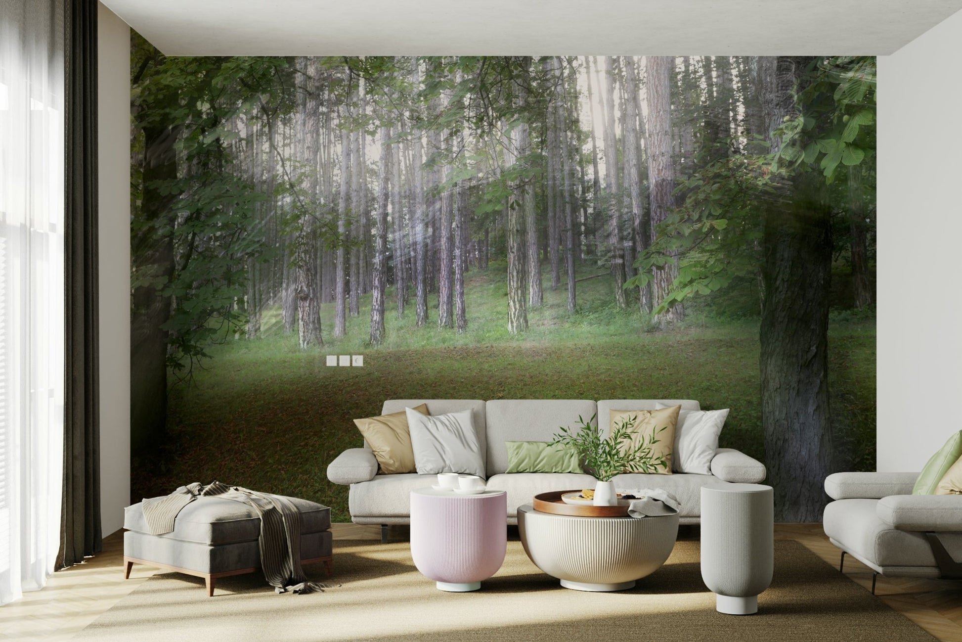 Ethereal forest imagery adds natural beauty to your decor

