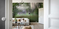 Tranquil nature print for a calming atmosphere

