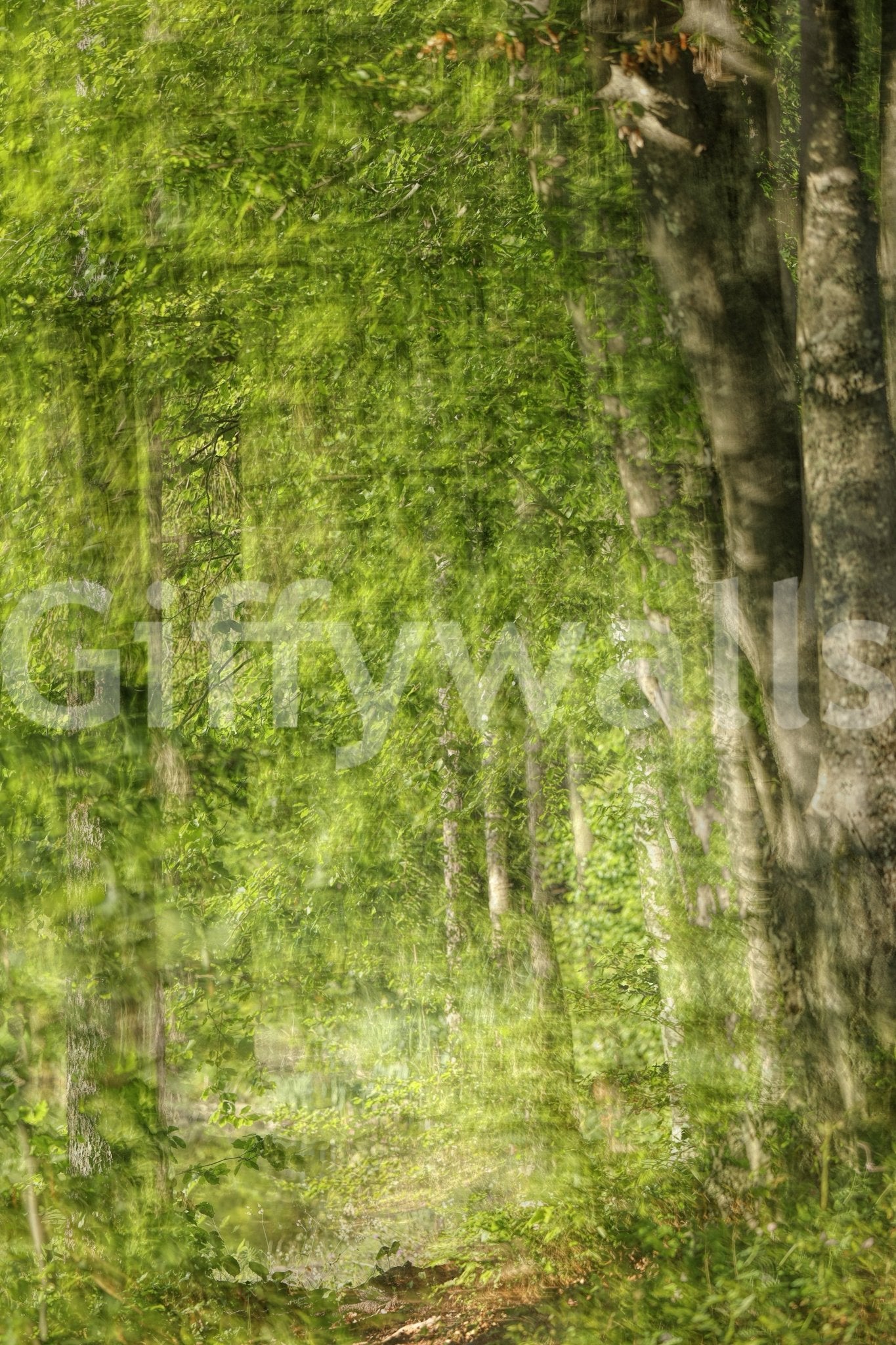 Organic design with a sense of depth.

