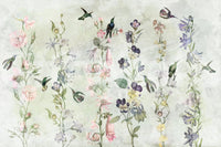 Serene Garden Escape Wall Mural