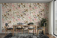 Nature-inspired wallpaper with a serene garden view.

