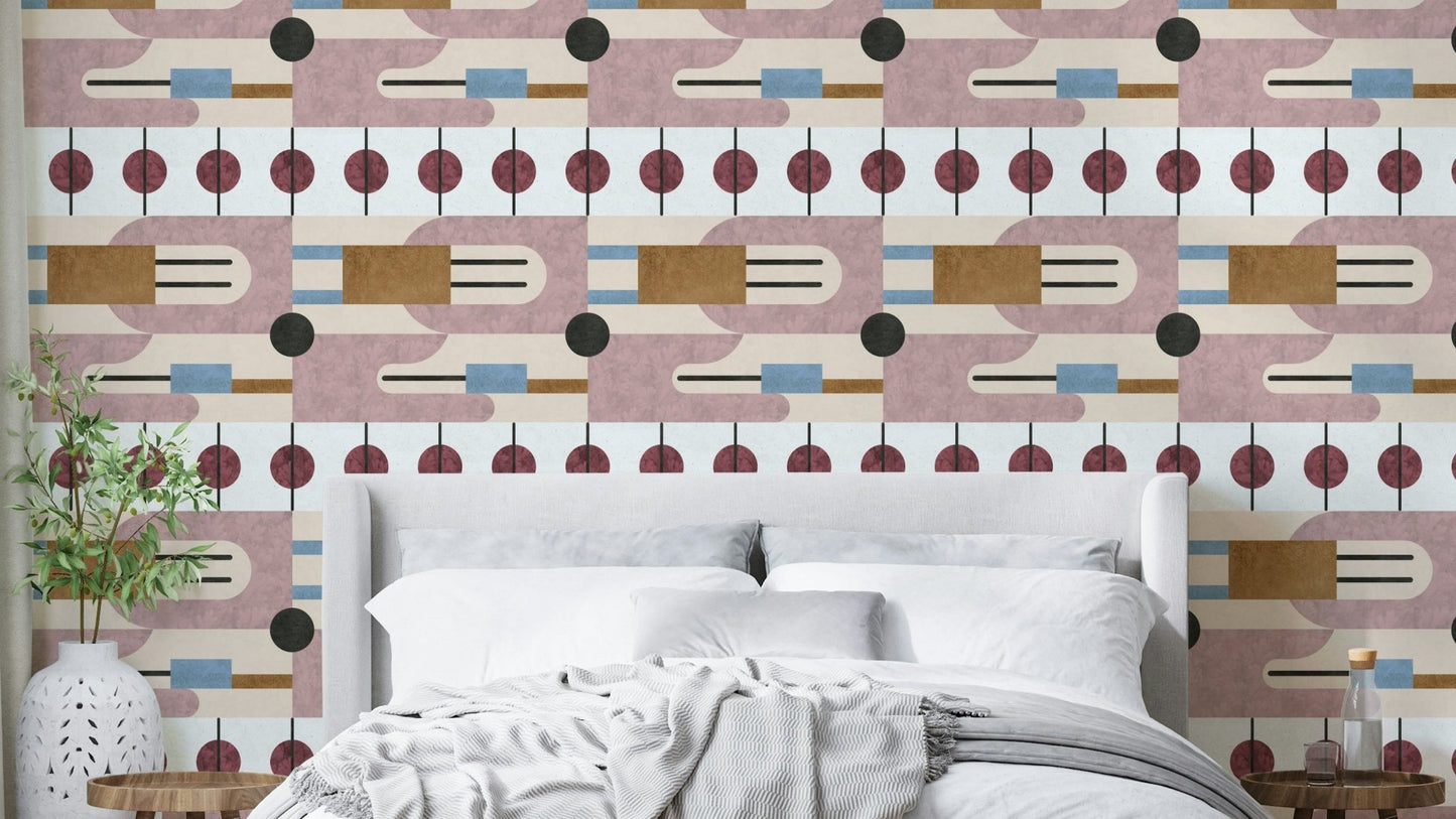 Serene Geometry wall mural

