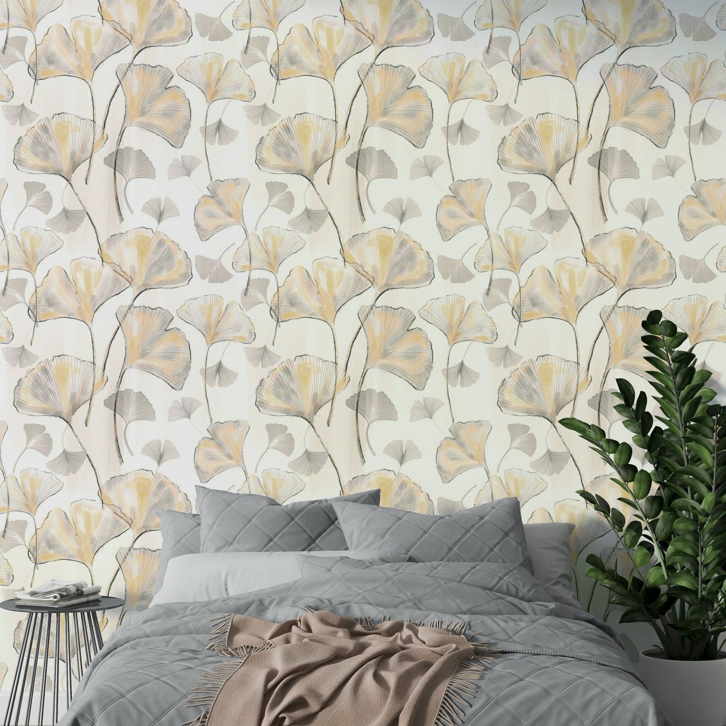 Serene Ginkgo Wallpaper⁠