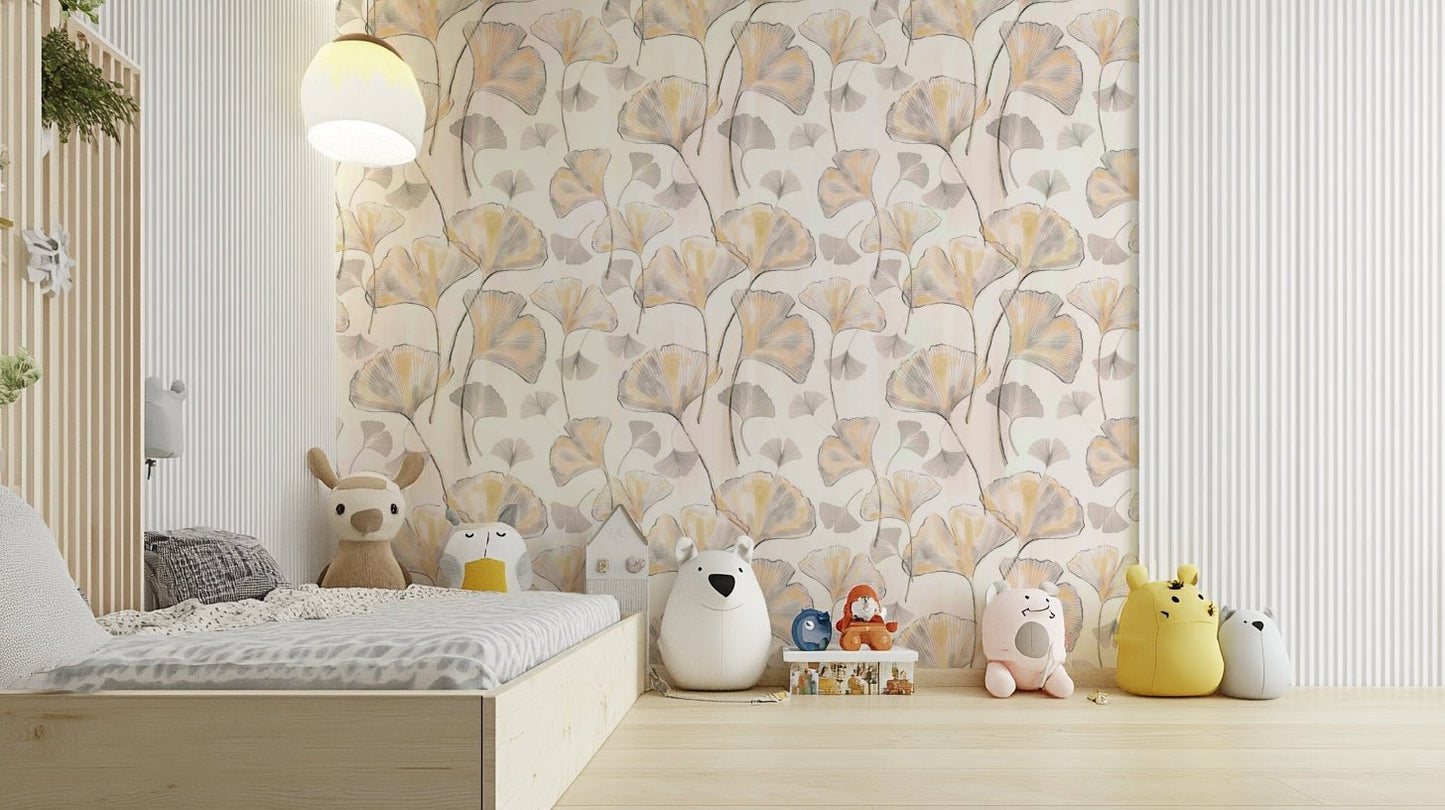 Serene Ginkgo Wallpaper⁠