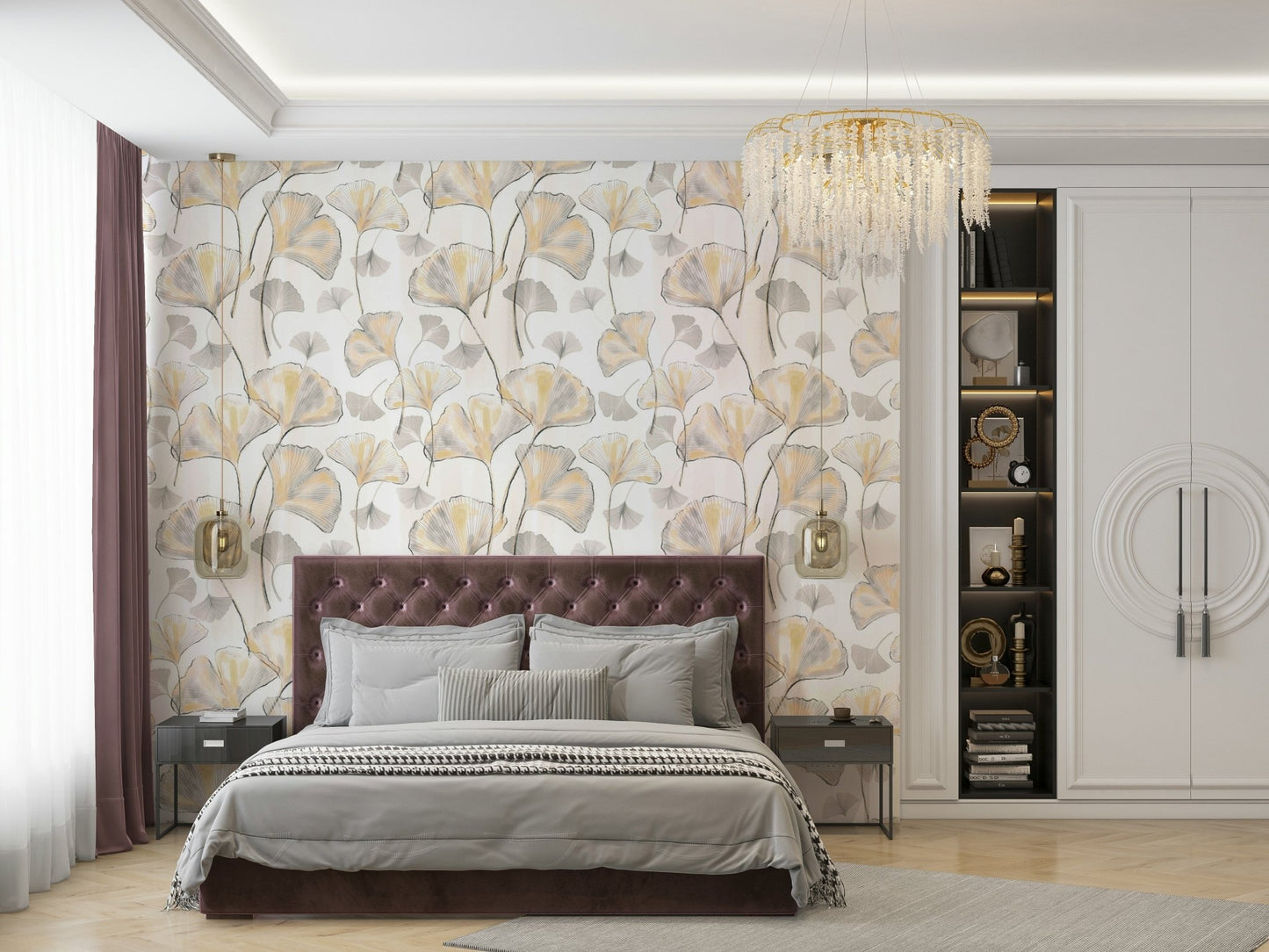 Serene Ginkgo Wallpaper⁠
