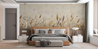 Serene Grassland Butterfly Wallpaper Mural - Giffywalls