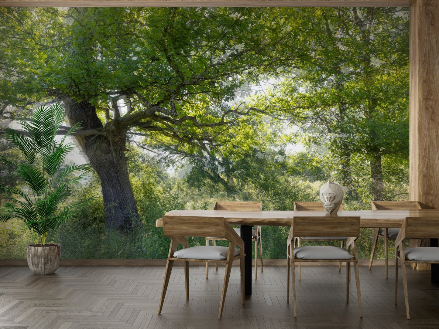 A large-scale nature photography print.

