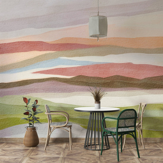 Serene Horizons Wall Mural