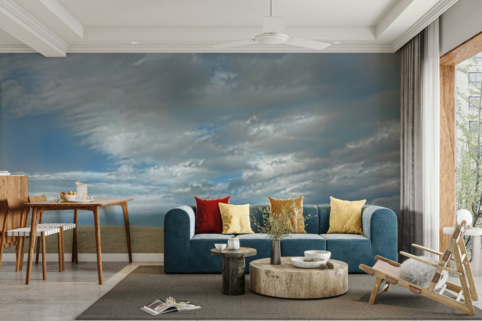 A large-scale nature photography print.

