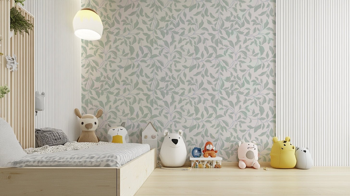 Features a dense but gentle pattern of leaves, creating the impression of a natural canopy. GD3275
