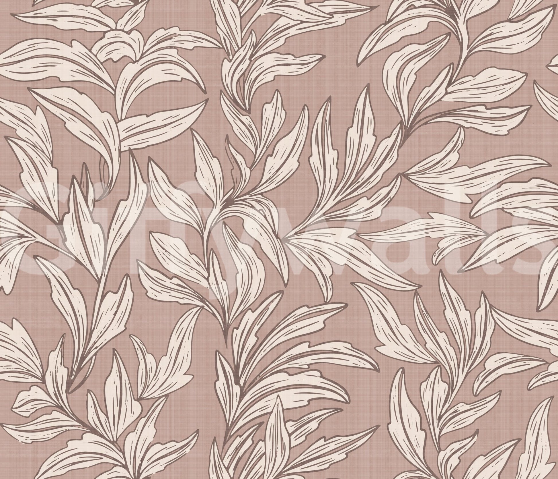 Nature-inspired fabric look wallpaper, GD999