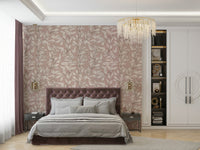 Leaf wallpaper for calm spaces, GD999