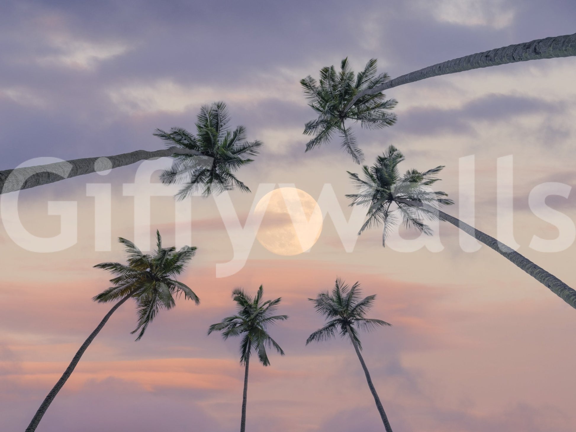 A high-quality serene ocean wall mural for walls.

