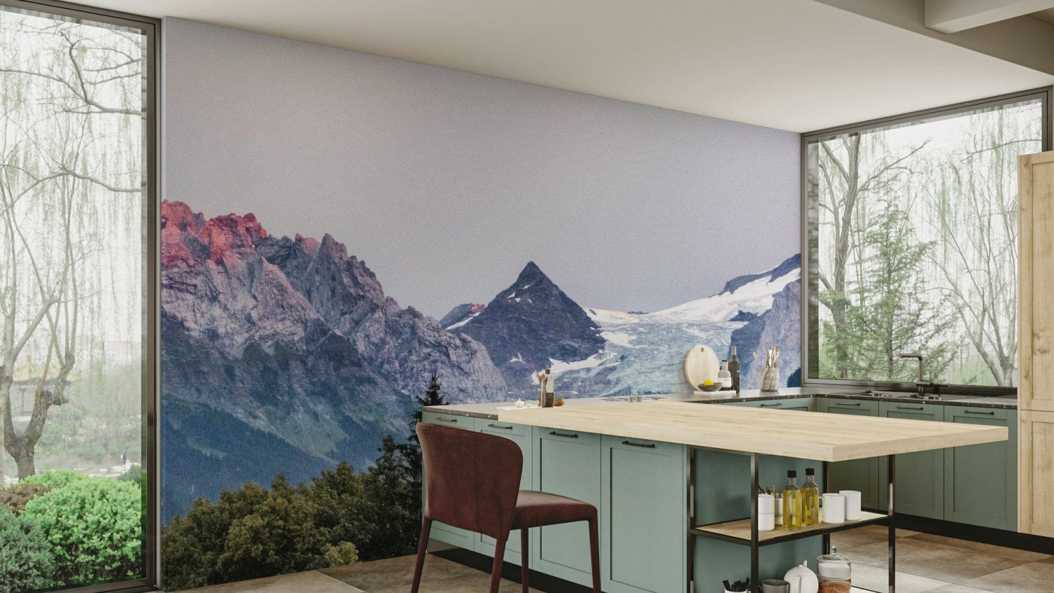 Serene Mountain Majesty