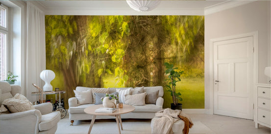 Blurred trees and lush greenery. GD2782

