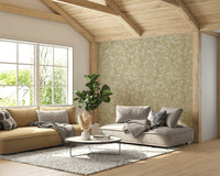 Serene Sage Botanical Wallpaper⁠