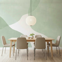 A tranquil subtle color wash wall mural for your decor.
