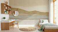 Natural Serene Sandscape abstract wall mural covering look effect
