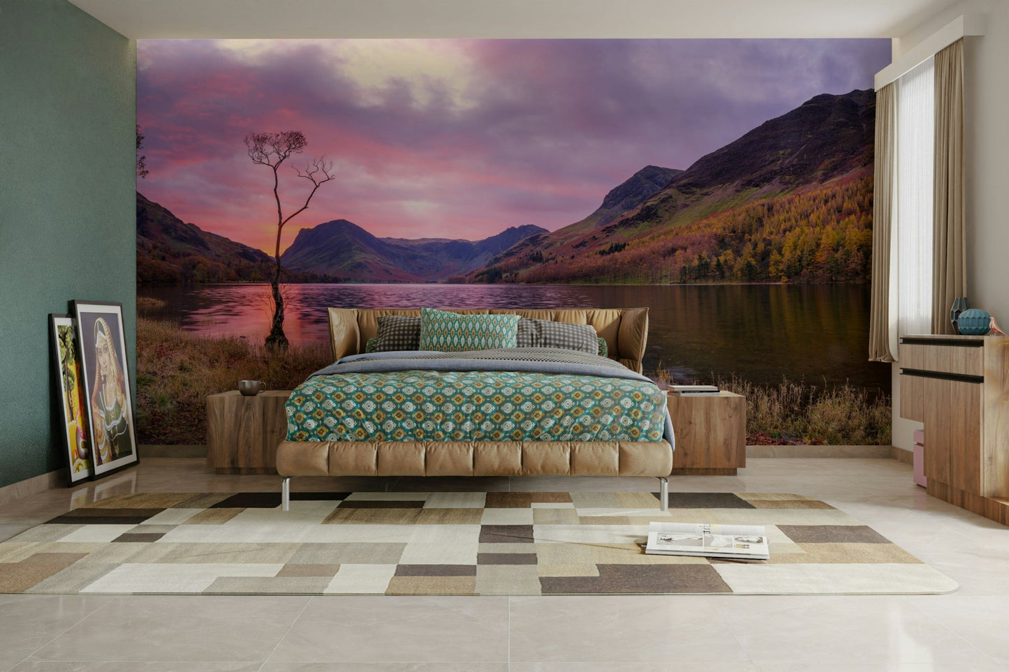 Serene Scene Wall Mural