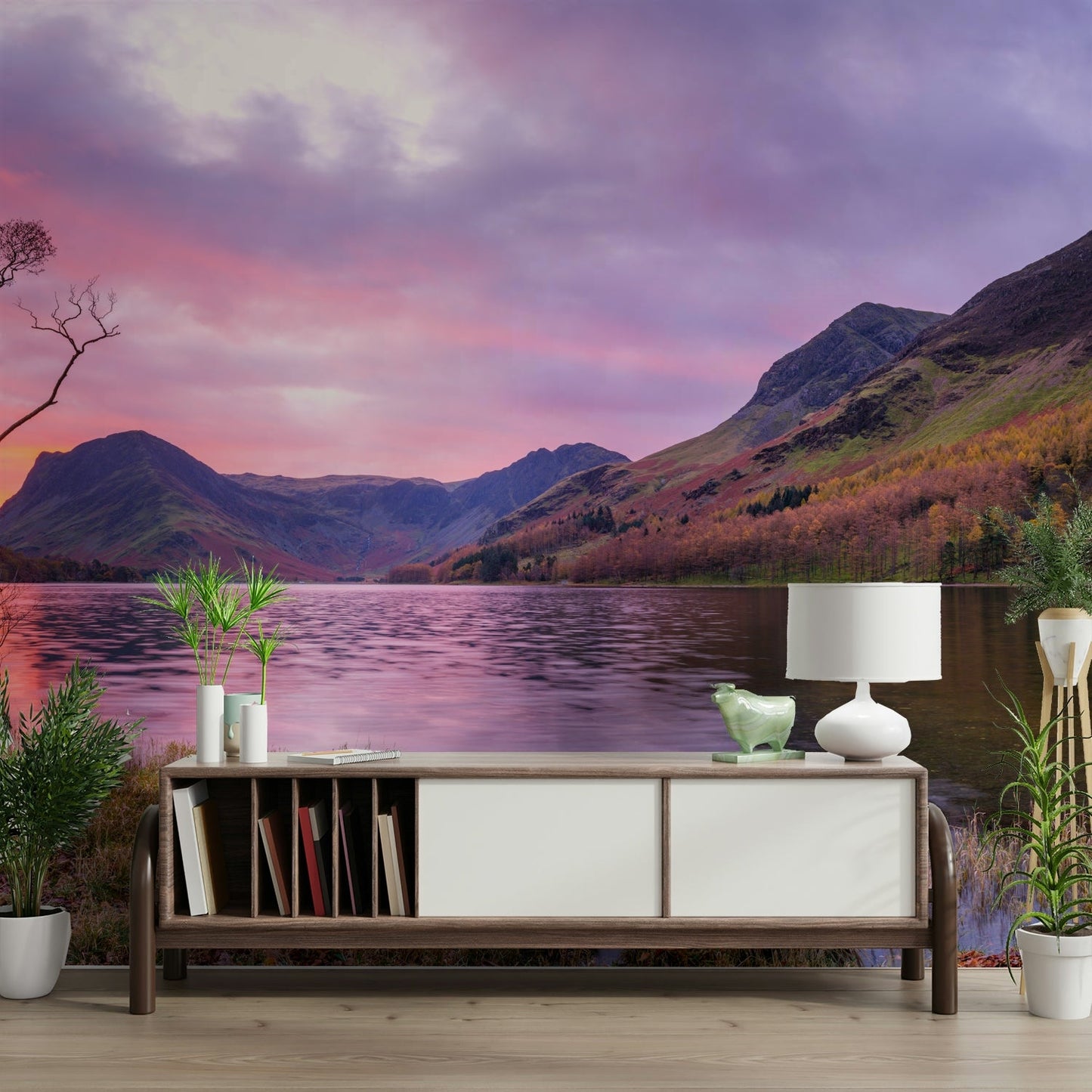 Serene Scene Wall Mural