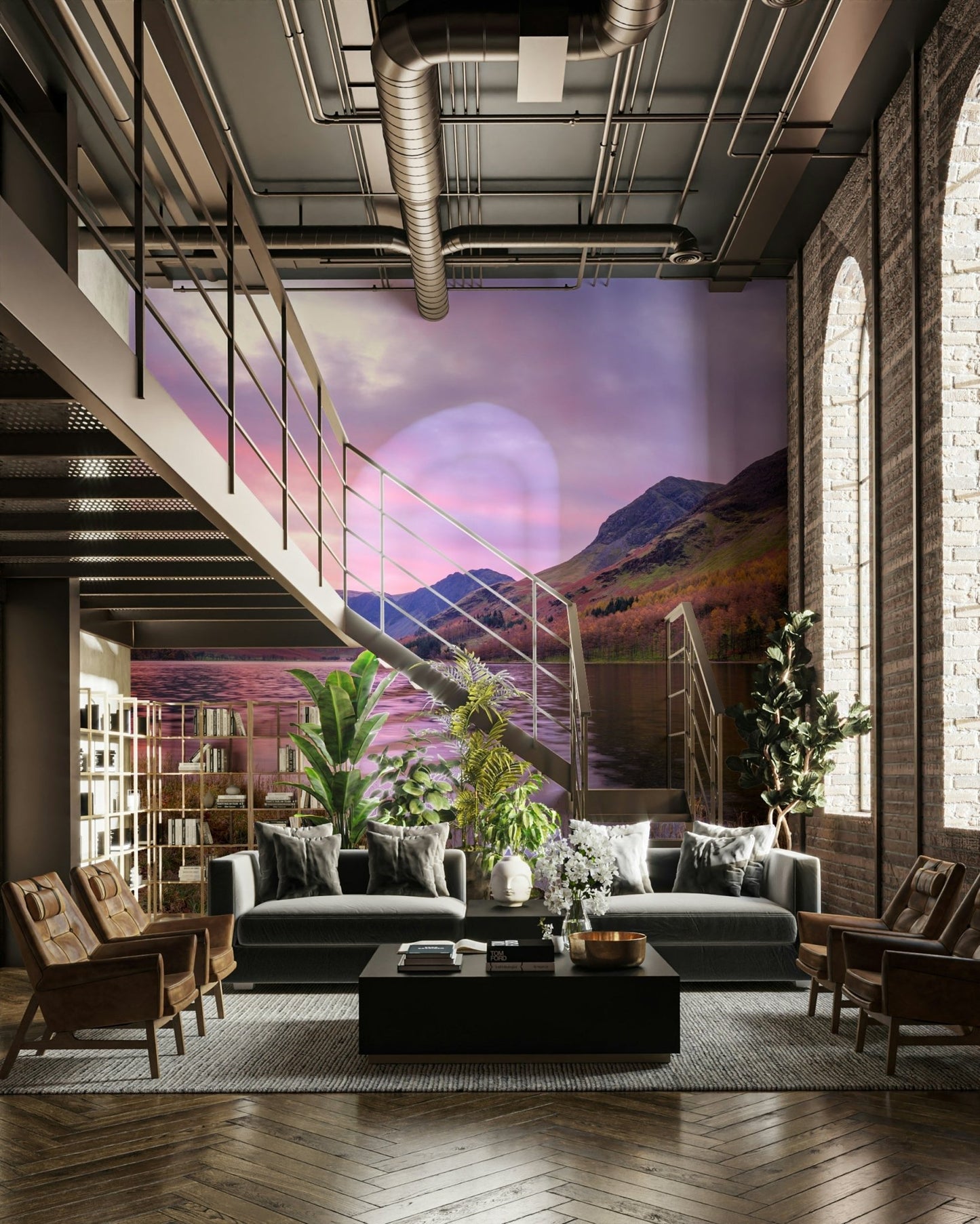 Serene Scene Wall Mural