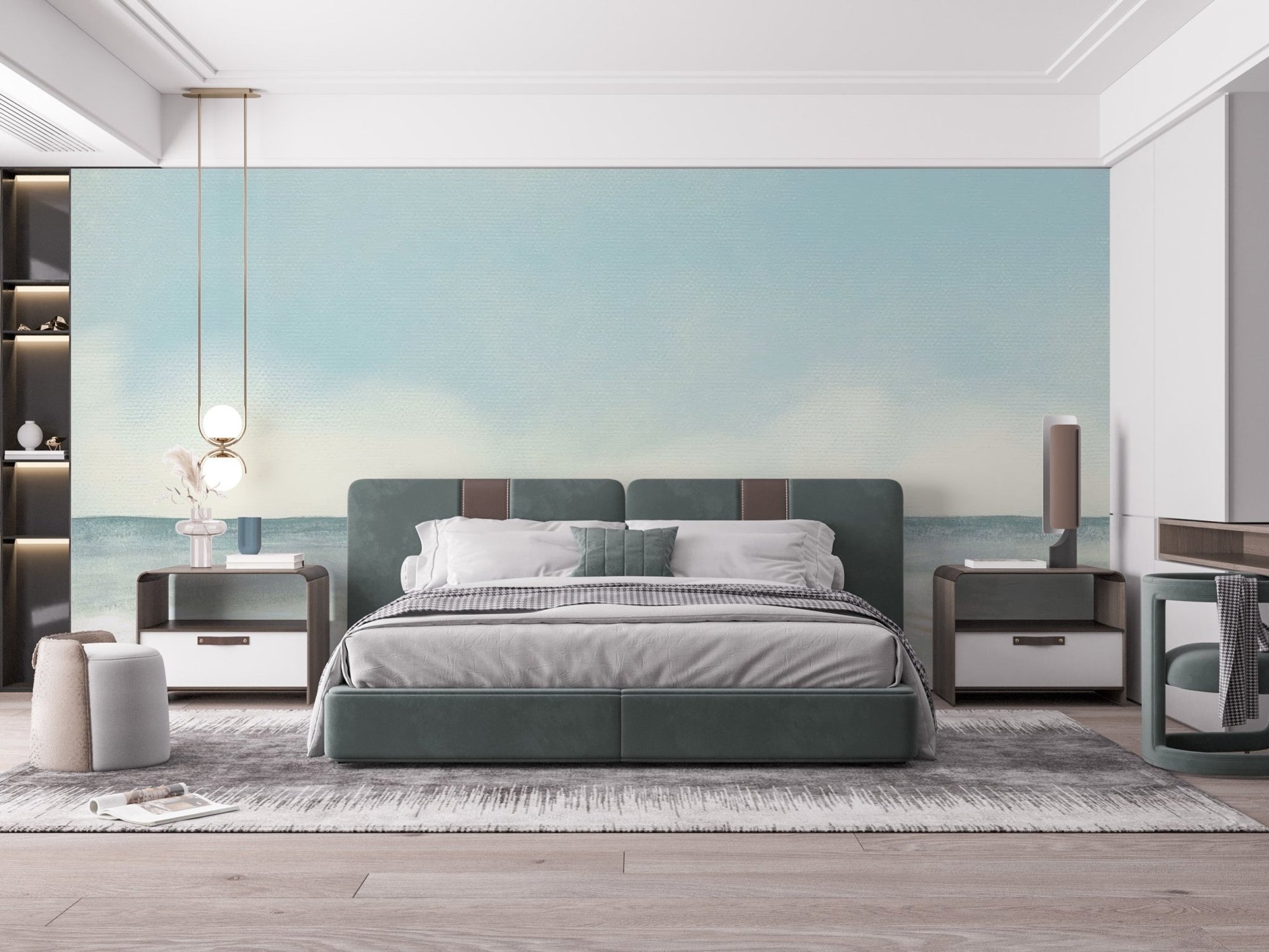Serene Seashore Serenade Wallpaper Mural C401