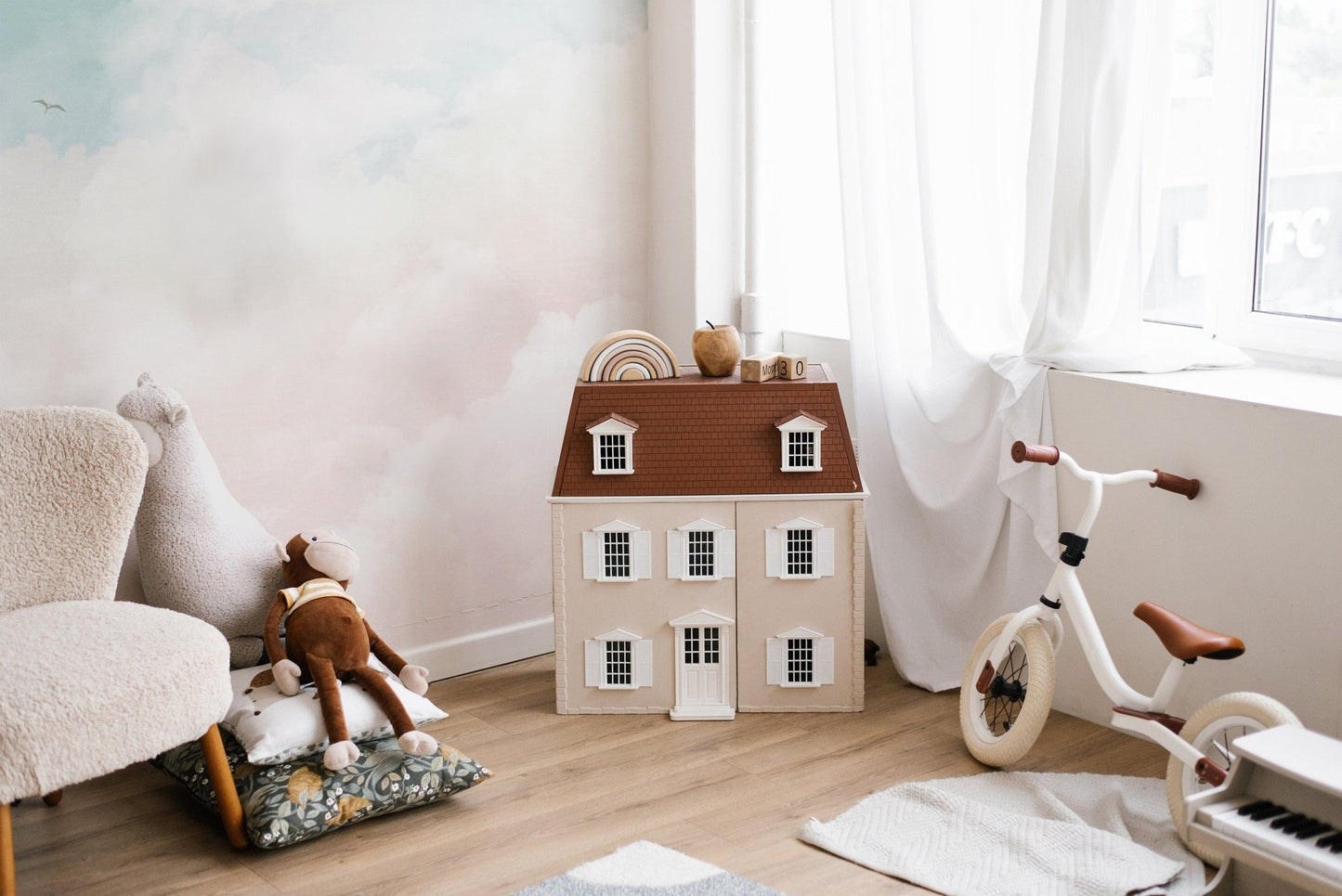 Serene Sky Wall Mural - Giffywalls