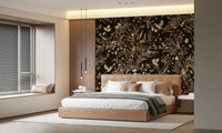 Accent wall featuring the inspiring Serene Songbirds Wall Mural., GD6289