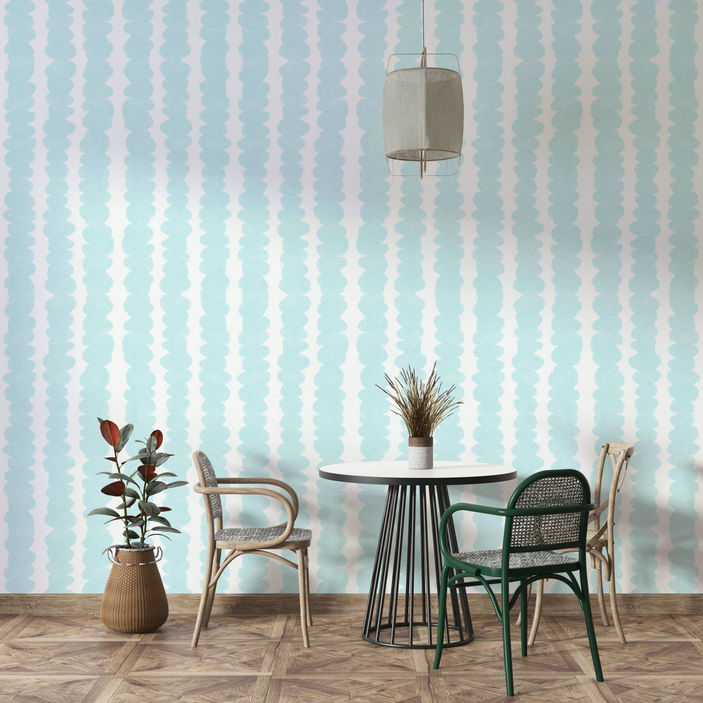 Peel-and-stick Serene Stacked Stones wallpaper for walls

