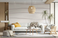 A peaceful striped texture mural on decorative wallpaper., GD5173