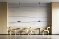 A beautiful serene stripe wallpaper mural with subtle texture., GD5173