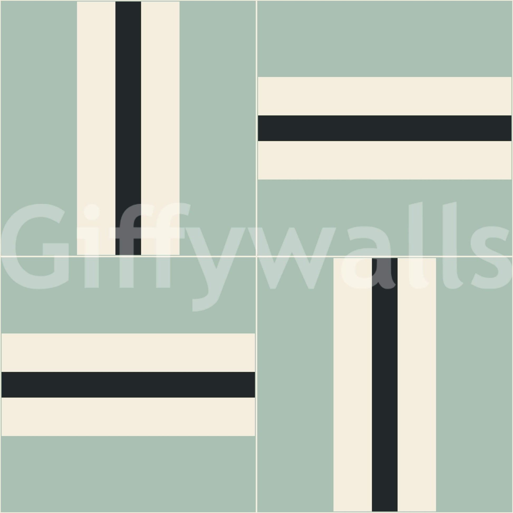 Gentle tone-on-tone stripe print

