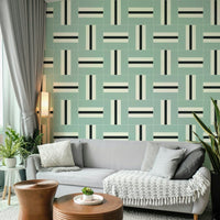 Elegant soft stripe wallpaper

