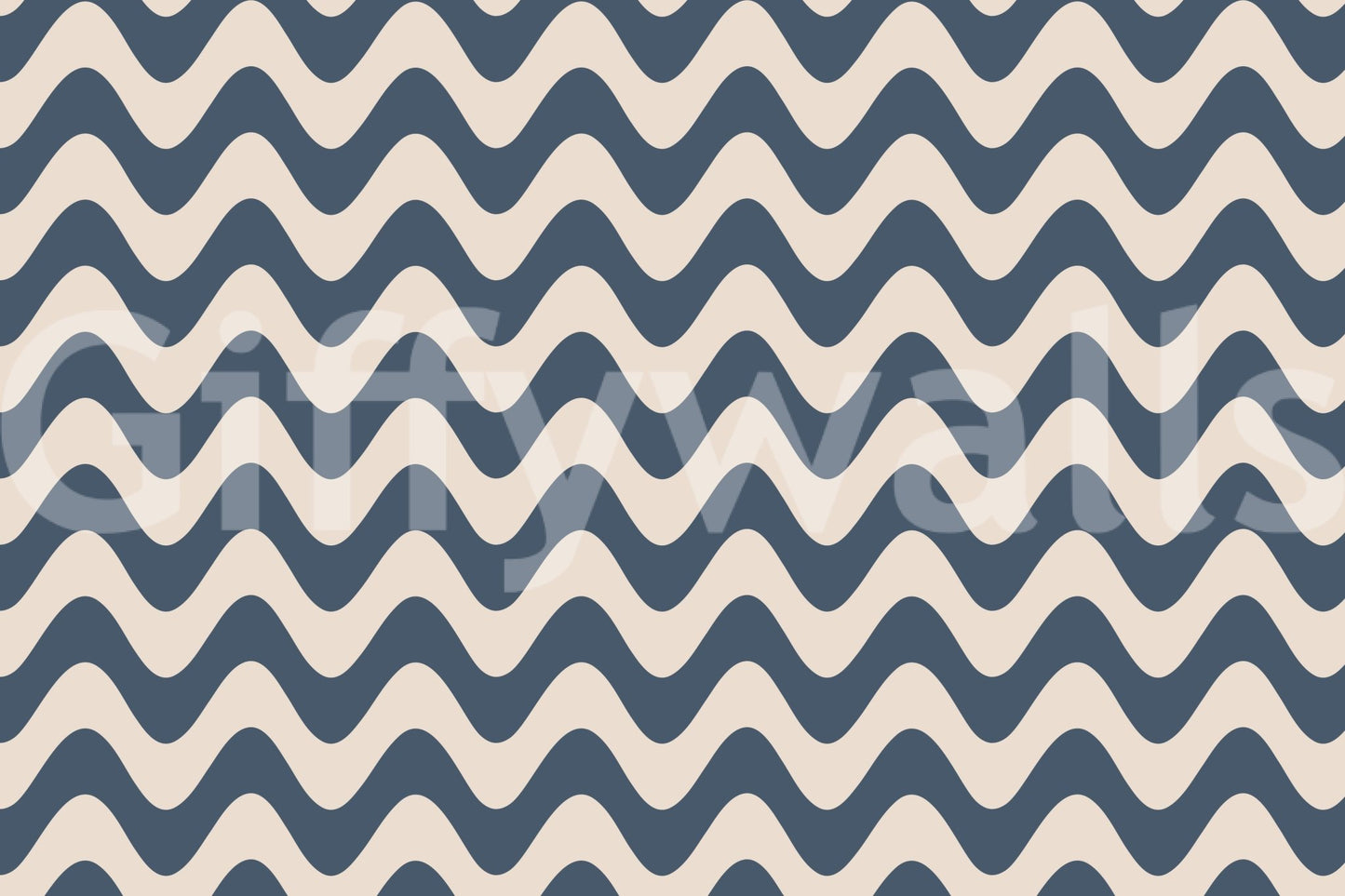 Serene wave, peaceful and calm

