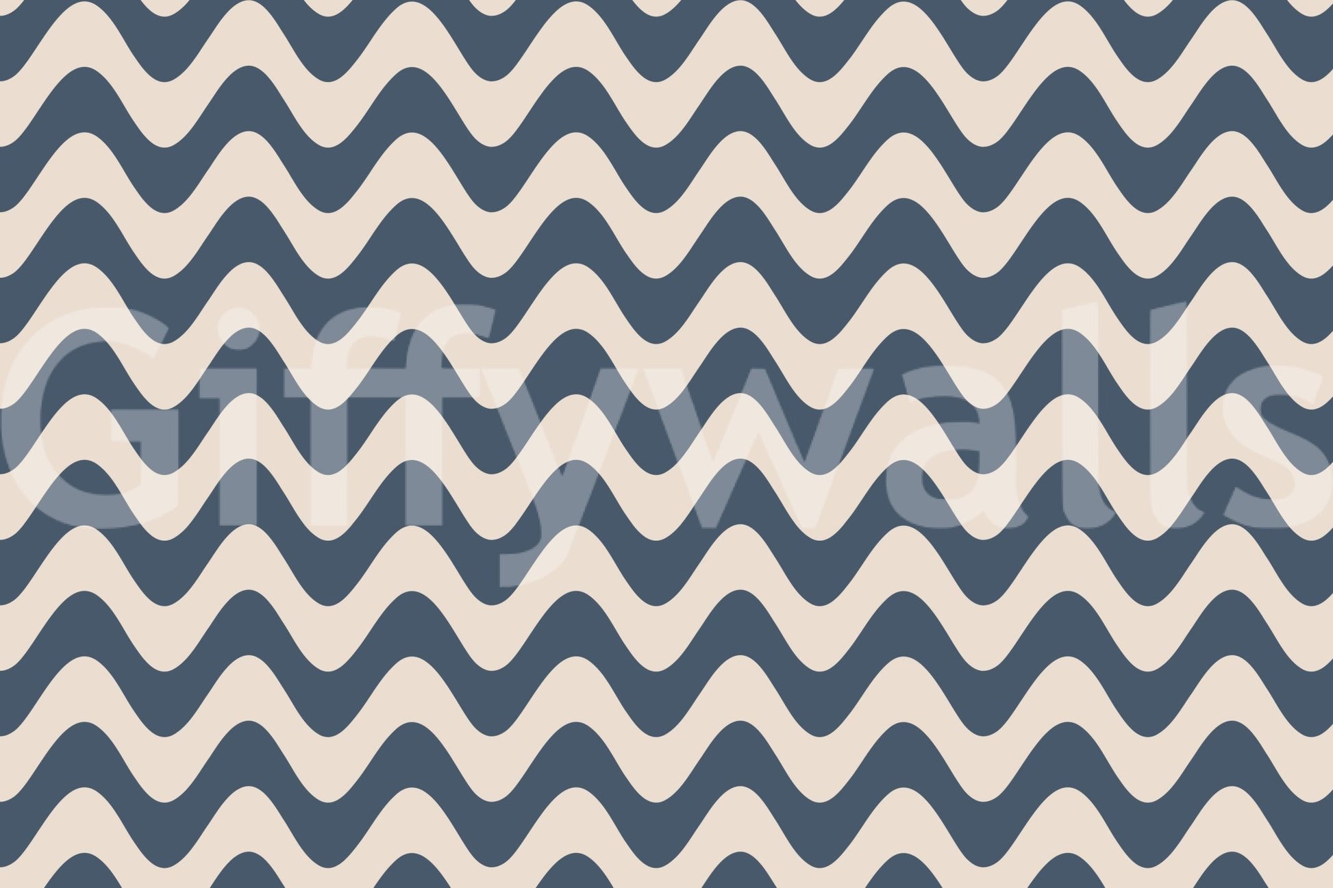 Serene wave, peaceful and calm

