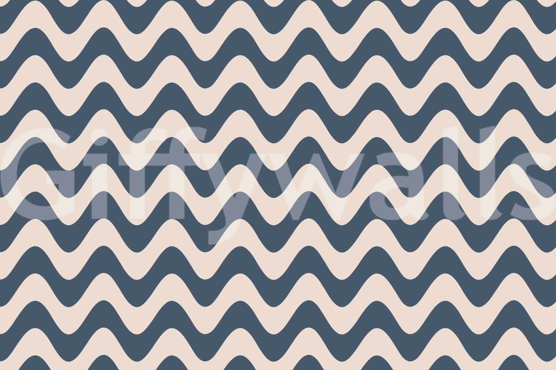 Serene wave, peaceful and calm

