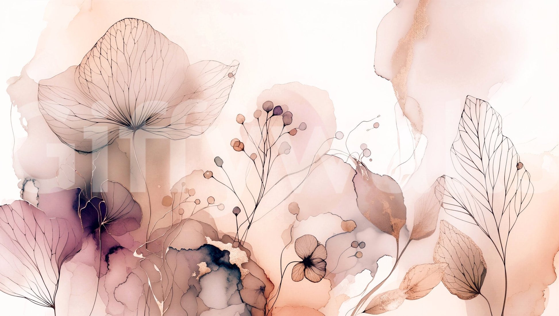 The image provides a sense of quiet beauty and tranquility.