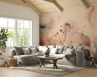 The style is artistic and painterly, like a watercolor.
