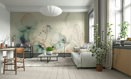 The image features flowering branches with large, elegant petals. GD4384
