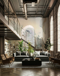 Tranquil blossom mural adding peace to your walls

