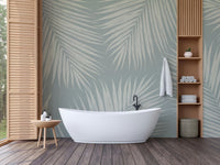 Serenity Palm Whispers Wallpaper C214