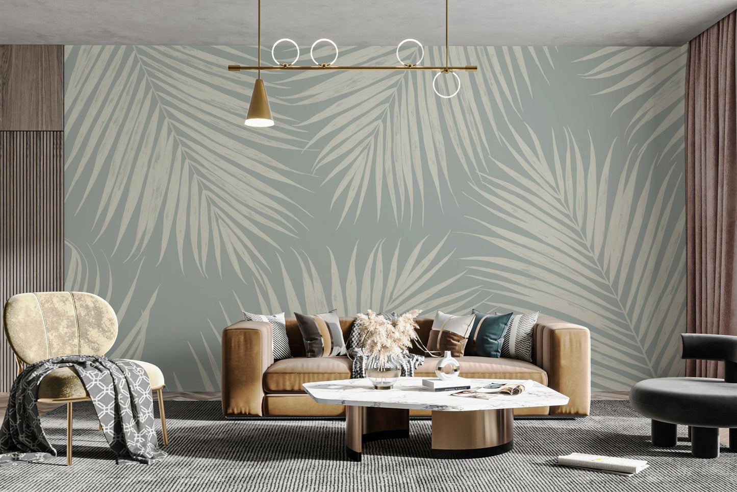 Serenity Palm Whispers Wallpaper - Giffywalls C214